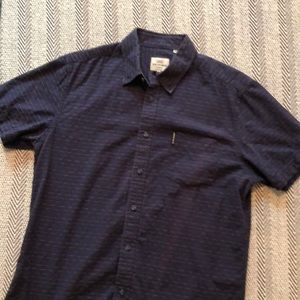 Ben Sherman short sleeve button down shirt- Size Large